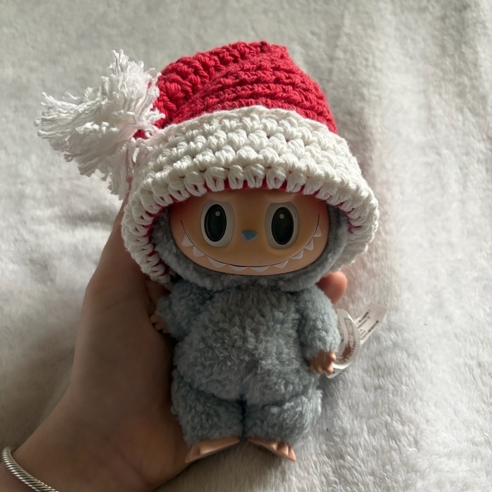 Handmade Labubu Santa Hat - Picture 6 of 6